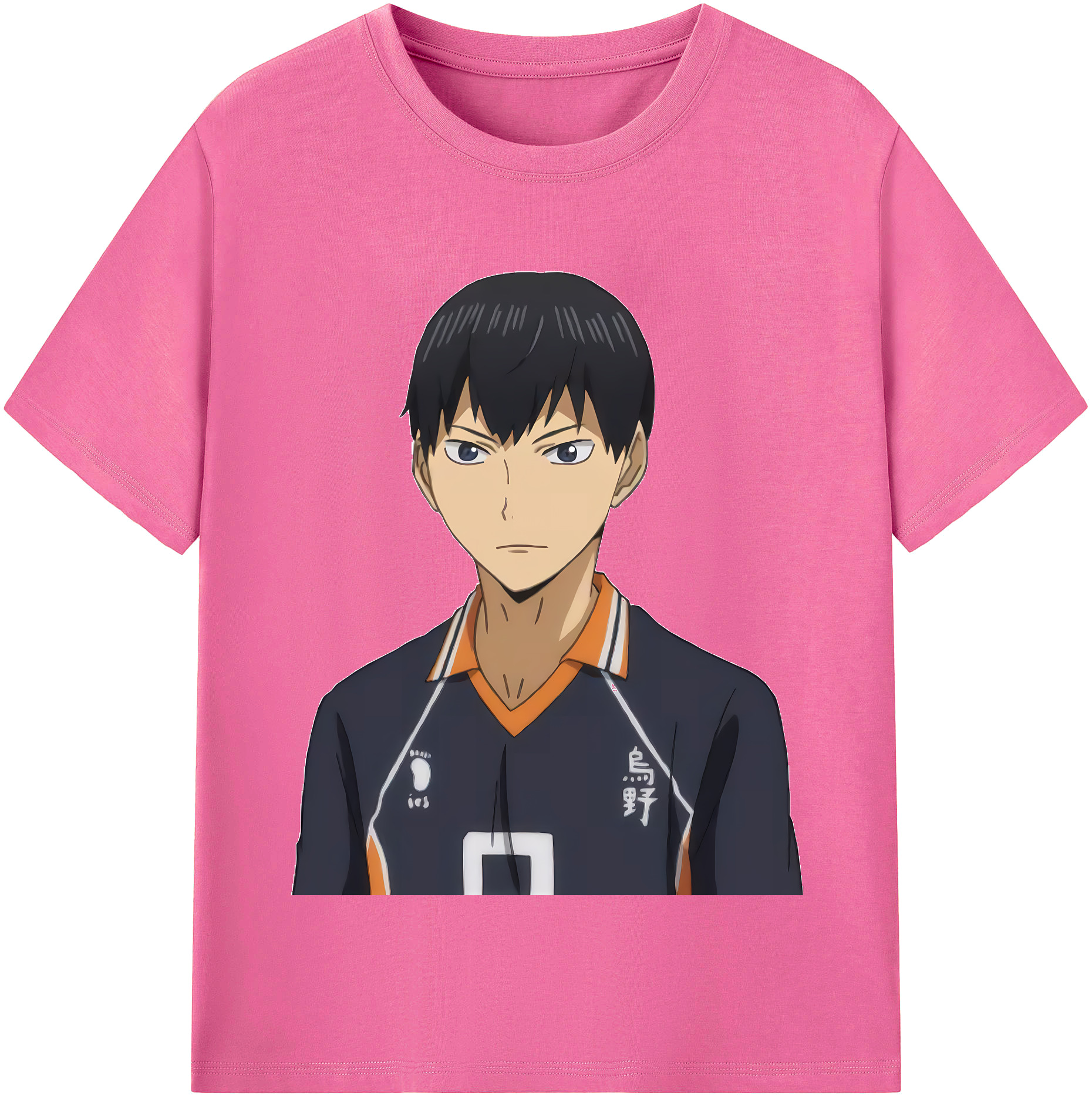 （画像用） ハイキュー!! Haikyu!! レディースカジュアルプリントTシャツ（綿100％）